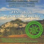 FESTIVALUL MUNTELUI CEAHLĂU, 5-6 august 2017, Staţiunea Durău, România