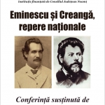 Conferința „Mihai Eminescu și Ion Creangă, repere naționale“ la Biblioteca Județeană