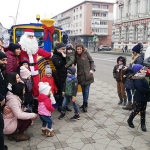 Moș Crăciun vine cu trenulețul la Piatra Neamț, Târgu Neamț și Bicaz