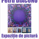 Expoziție de pictură dedicată sărbătorilor de iarnă, la Biblioteca Județeană