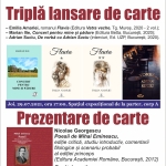 Regal de lansări și prezentări de carte, la Biblioteca Județeană