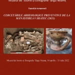 Expoziție- cercetări arheologice la Mănăstirea Văratec
