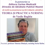 „Teoria și practica nursing“ de Vasile Baghiu, prezentată la Biblioteca Județeană