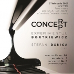 „CONCERT / CONCEPT” cu apreciatul pianist Ștefan DONIGA