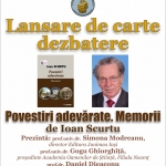 Lansarea carte- istoricul Ioan Scurtu, Biblioteca Județeană