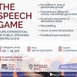 THE SPEECH GAME: Cursul experiențial de public speaking ce transformă viitorul tinerilor