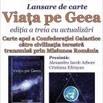 Lansarea cărții „Viața pe Geea“, la Biblioteca Județeană