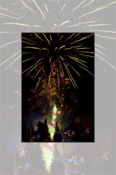 Artificii de Revelion 2011 in Piatra Neamt